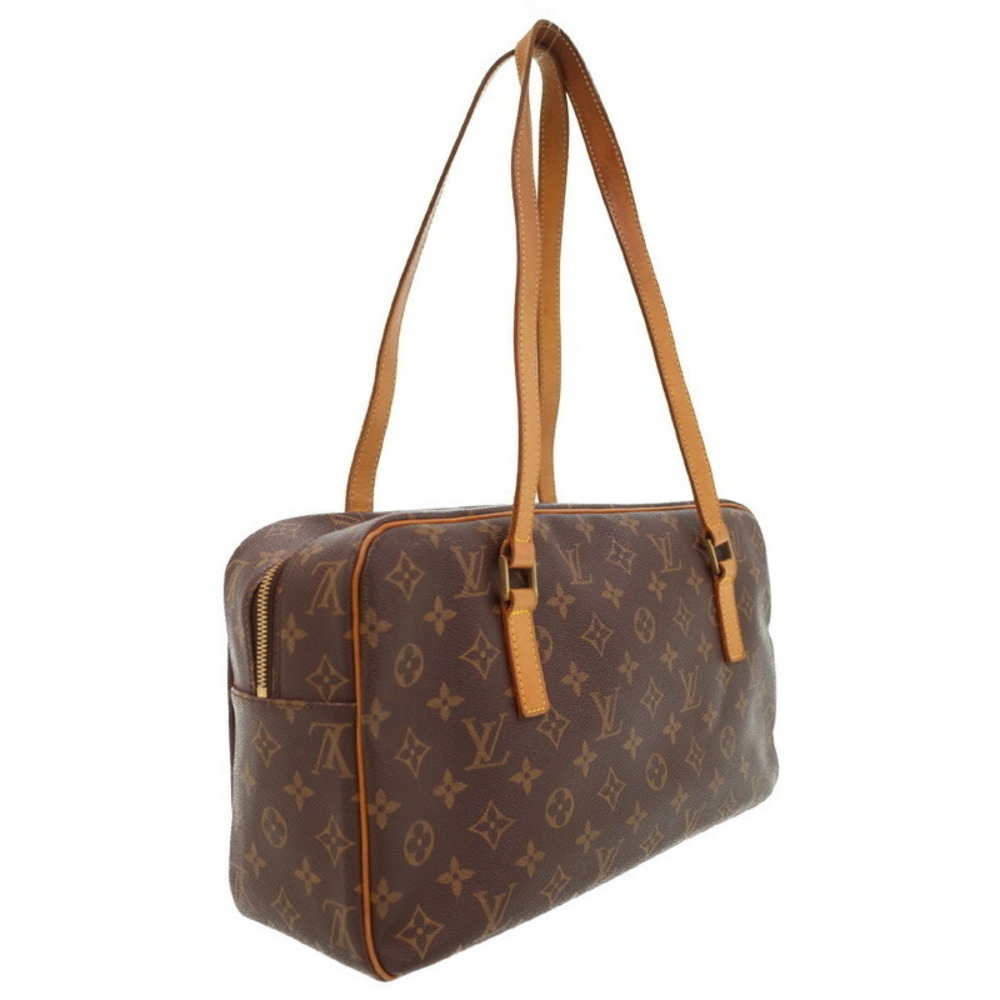 Louis Vuitton Cite Brown Shoulder Monogram Bag Leather - Picture 1 of 8